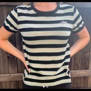 Vans turquoise/white/black short sleeve